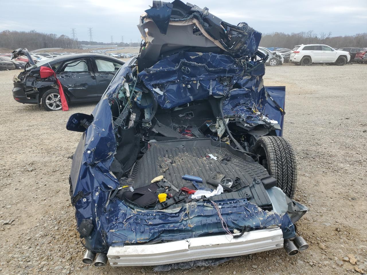 2023 Toyota Camry VIN 4T1KZ1AK7PU078035 Copart auction photo, all over damage thumbnail 6