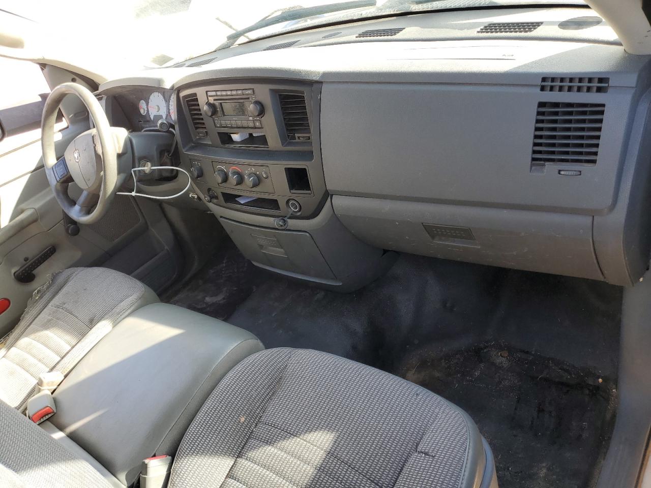 2008 Dodge RAM VIN 1D7HU16N58J234565 Copart auction photo, undercarriage / all over damage thumbnail 8
