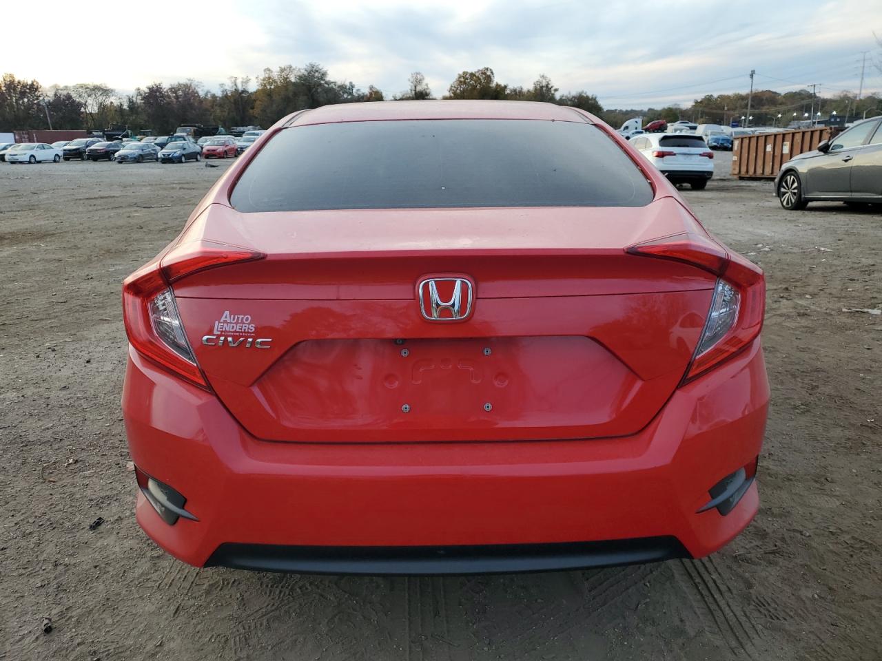 2016 Honda Civic VIN 2HGFC2F74GH574996 Copart auction photo, front end damage thumbnail 6