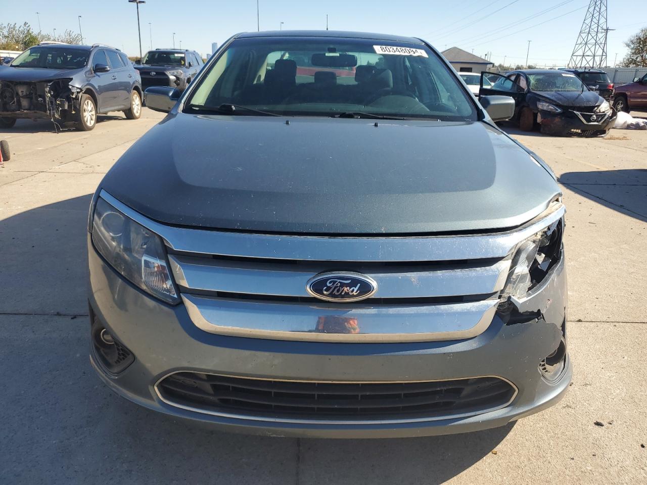 2012 Ford Fusion VIN 3FAHP0HA8CR395499 Copart auction photo, front end / minor dent/scratches damage thumbnail 5