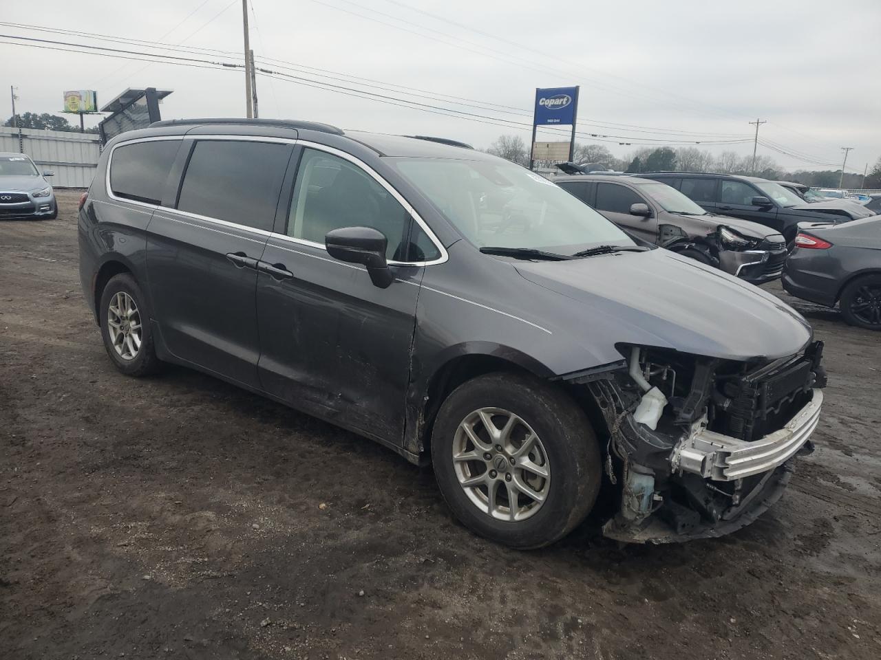 2022 Chrysler Pacifica VIN 2C4RC1BG6NR205835 Copart auction photo, front end damage thumbnail 4