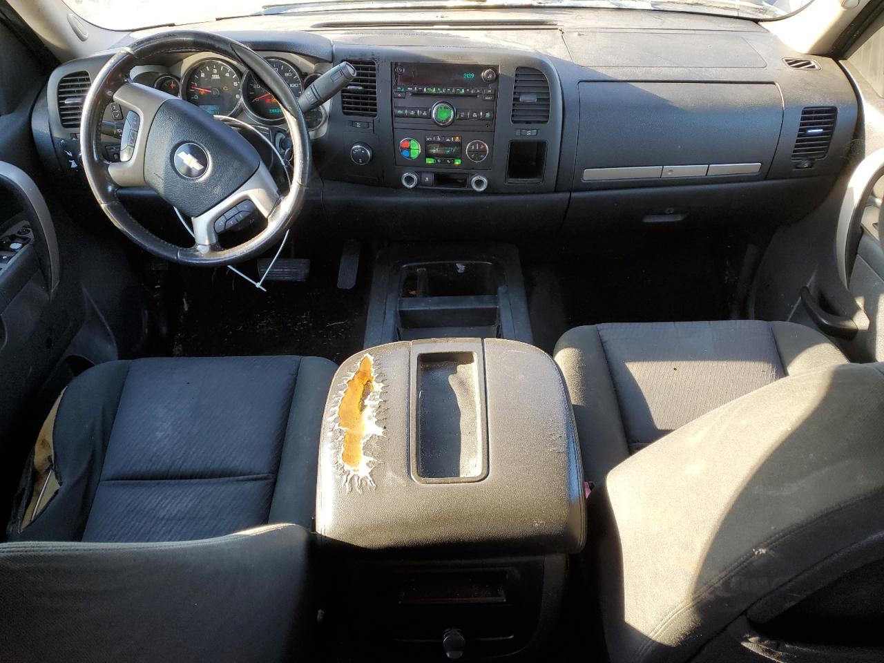 2010 Chevrolet Silverado VIN 3GCRKSE32AG238378 Copart auction photo, front end / side damage thumbnail 8