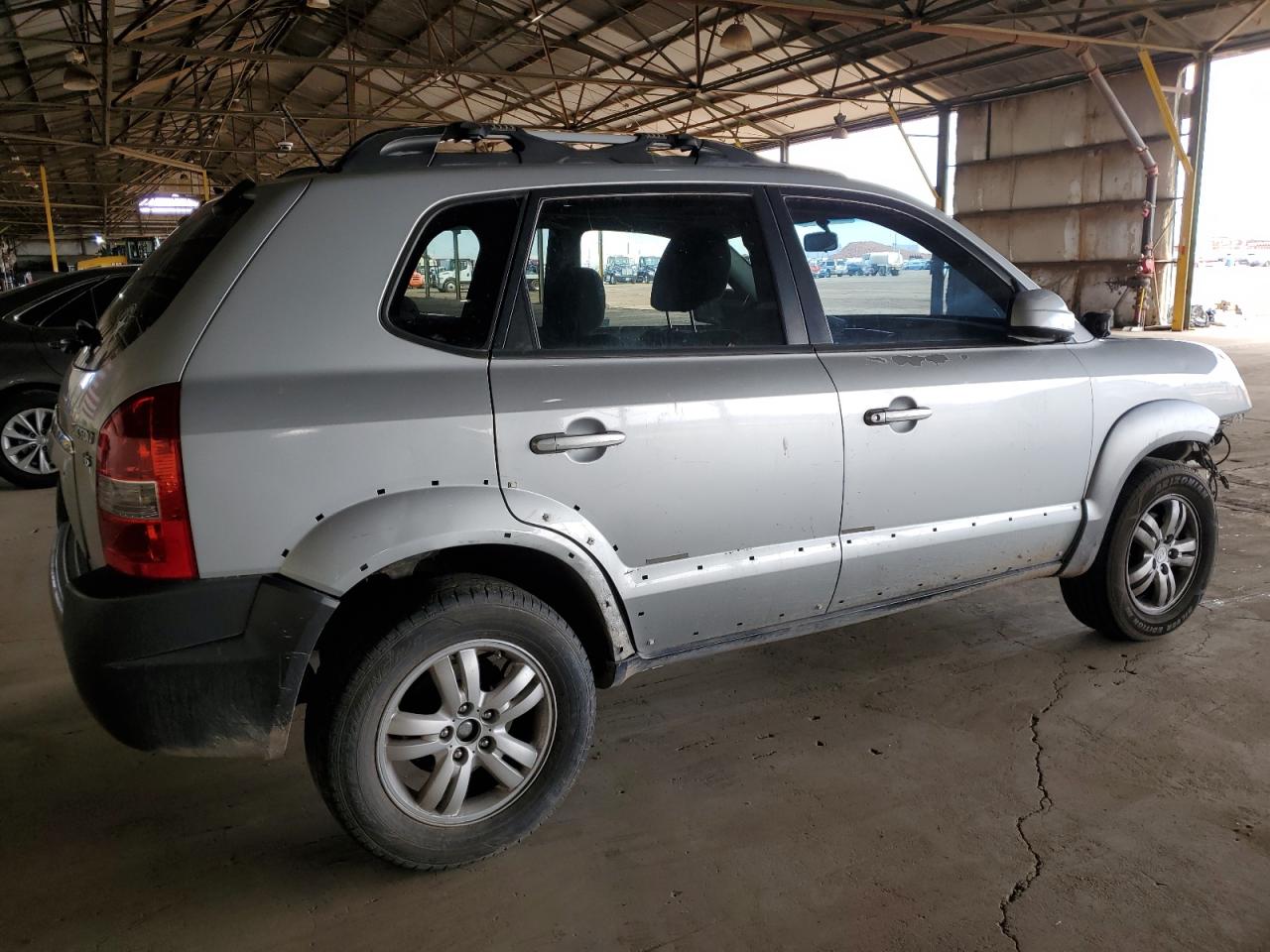 2008 Hyundai Tucson VIN KM8JN12D98U902321 Copart auction photo, all over damage thumbnail 3