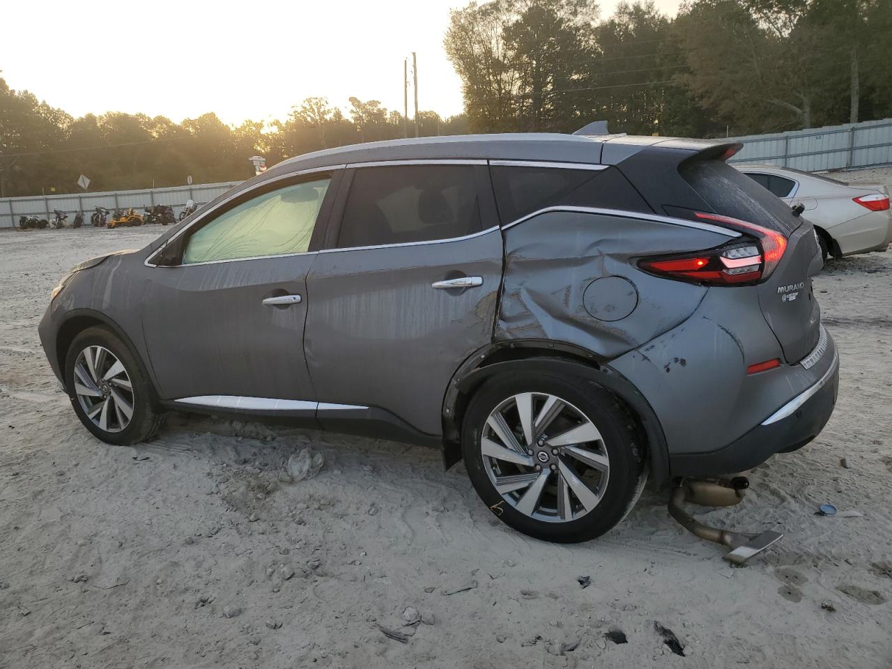 2020 Nissan Murano VIN 5N1AZ2CJ5LN160050 Copart auction photo, rear end / side damage thumbnail 2
