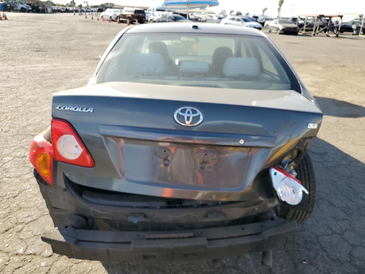 2010 Toyota Corolla VIN 1NXBU4EE6AZ273474 Copart auction photo, rear end / front end damage thumbnail 6