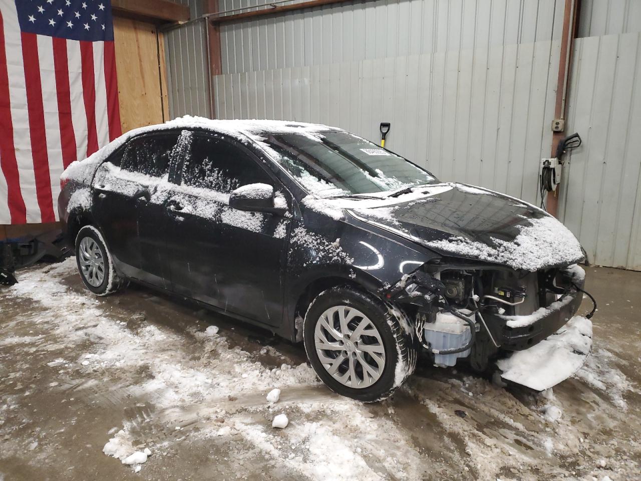 2018 Toyota Corolla VIN 2T1BURHEXJC100759 Copart auction photo, front end damage thumbnail 4