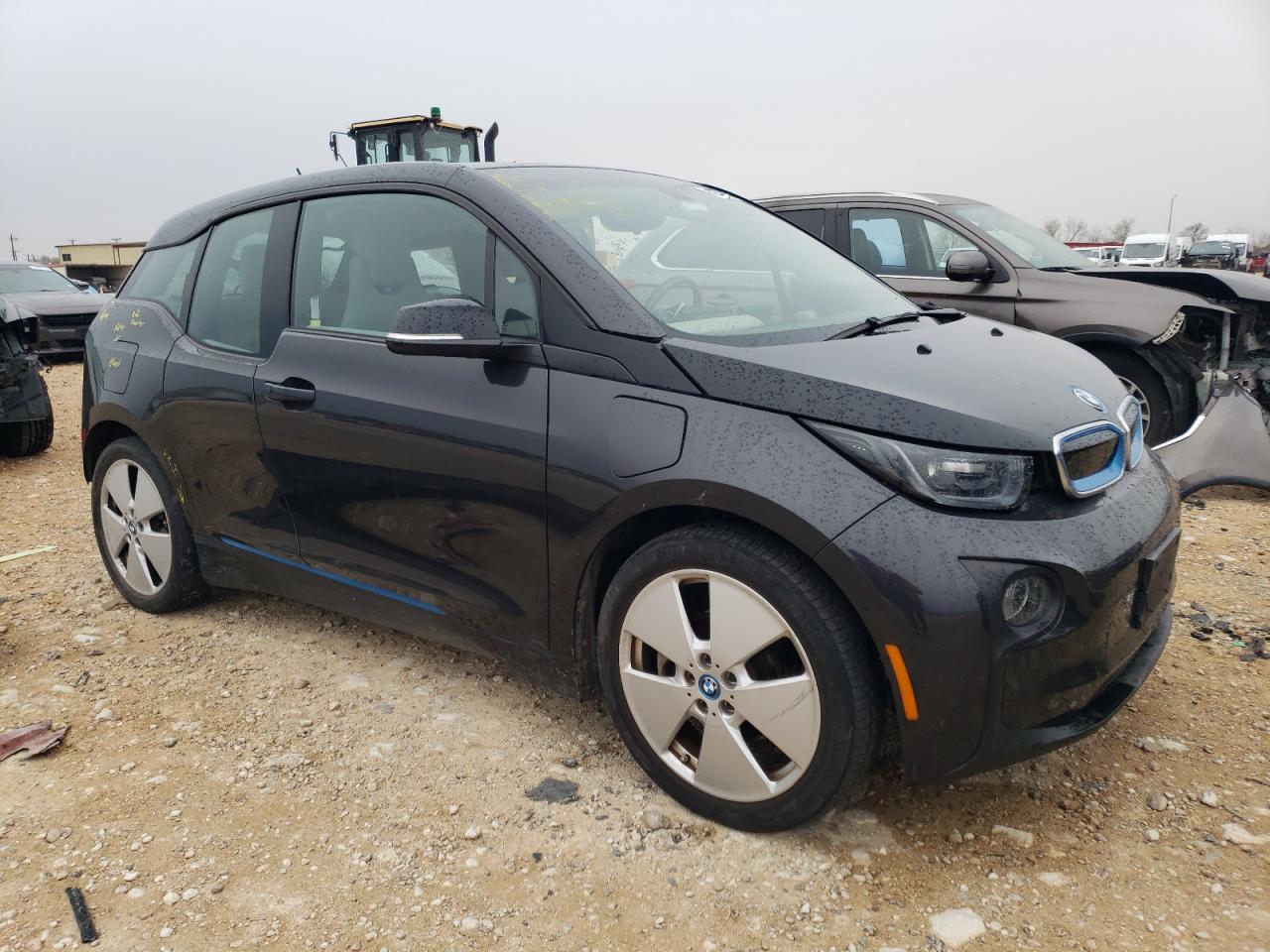 2015 BMW i3 VIN WBY1Z4C56FV501350 Copart auction photo, rear end / minor dent/scratches damage thumbnail 4