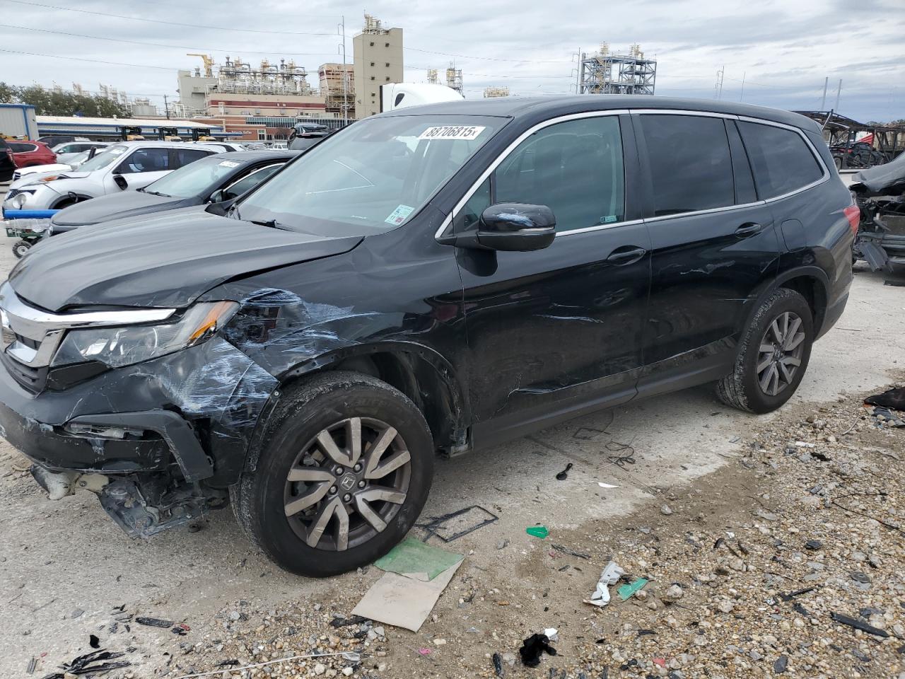 2021 Honda Pilot VIN 5FNYF5H53MB039221
