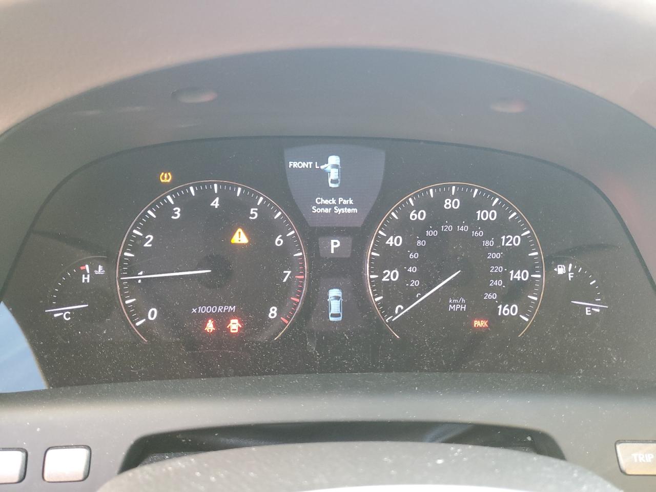 2012 Lexus LS VIN JTHBL5EF5C5113099 Copart auction photo, front end damage thumbnail 9