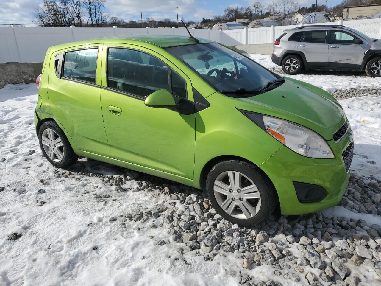 2014 Chevrolet Spark VIN KL8CB6S95EC566885 Copart auction photo, rear end / minor dent/scratches damage thumbnail 4