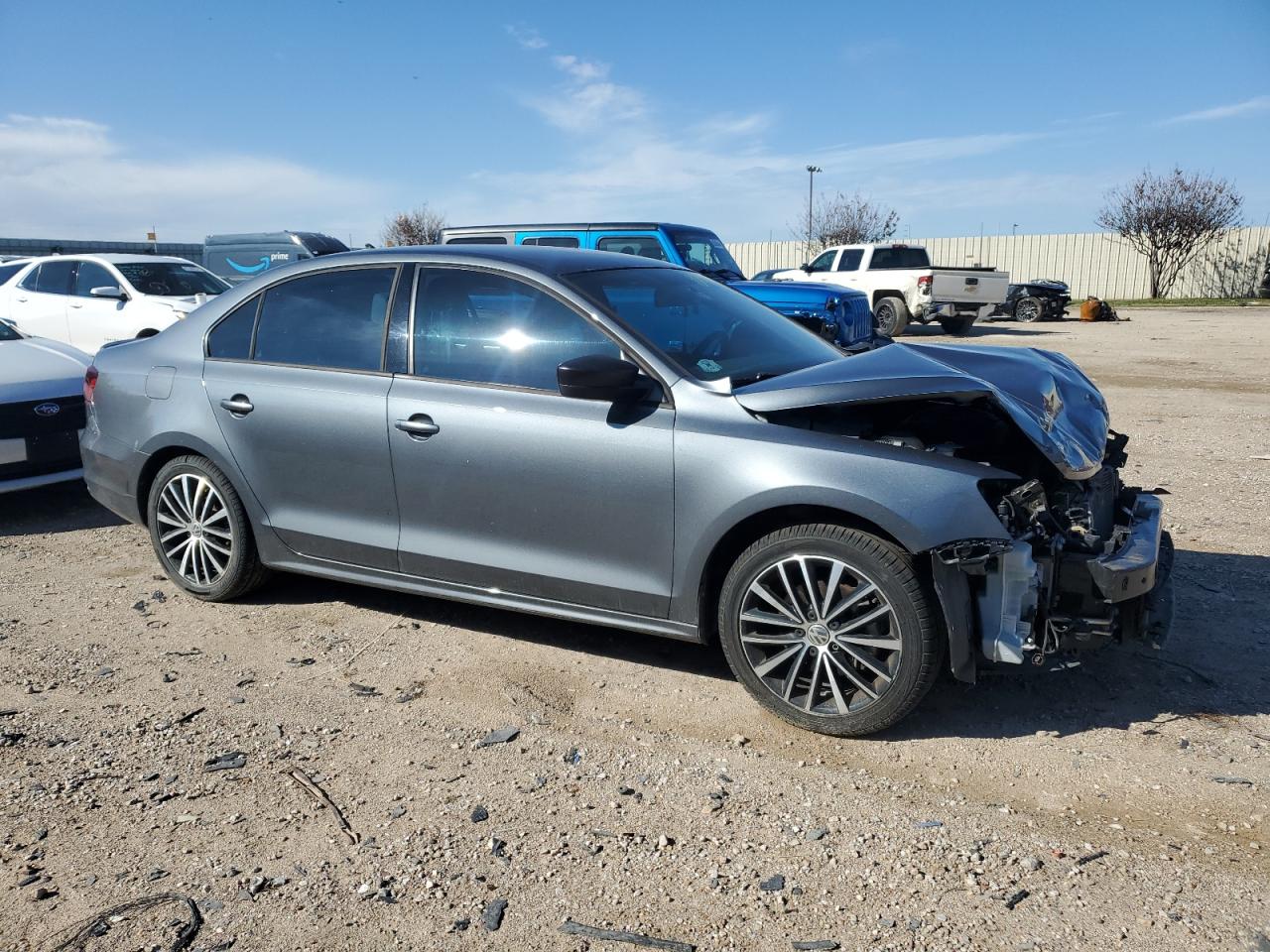 2016 Volkswagen Jetta VIN 3VWD17AJ9GM290824 Copart auction photo, front end damage thumbnail 4