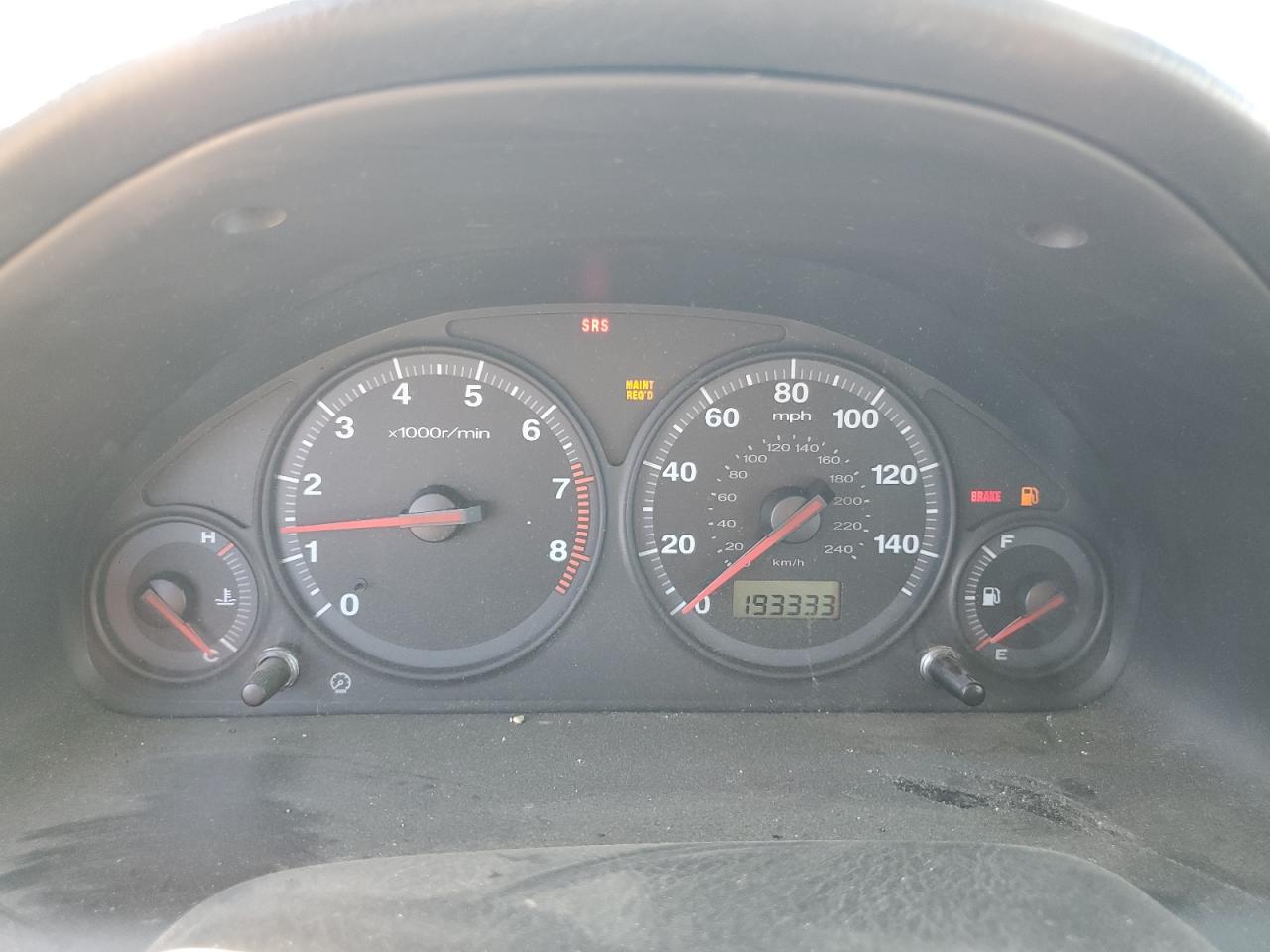 2001 Honda Civic VIN 2HGES25721H595949 Copart auction photo, front end damage thumbnail 9