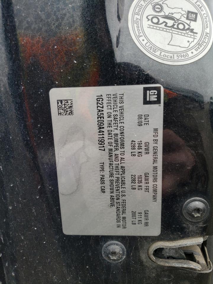 2010 Pontiac G6 VIN 1G2ZA5E09A4119917 Copart auction photo, side / rear end damage thumbnail 12