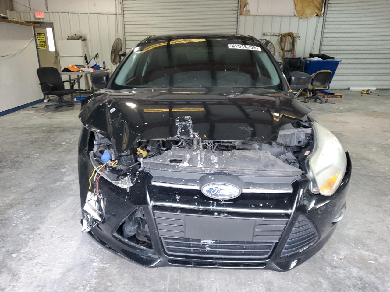 2012 Ford Focus VIN 1FAHP3F27CL125658 Copart auction photo, front end / minor dent/scratches damage thumbnail 5