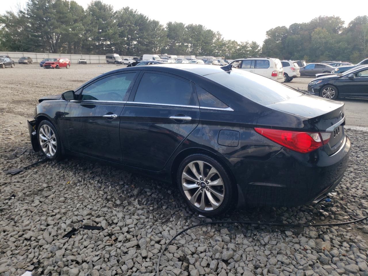2013 Hyundai Sonata VIN 5NPEC4AC1DH791886 Copart auction photo, front end damage thumbnail 2