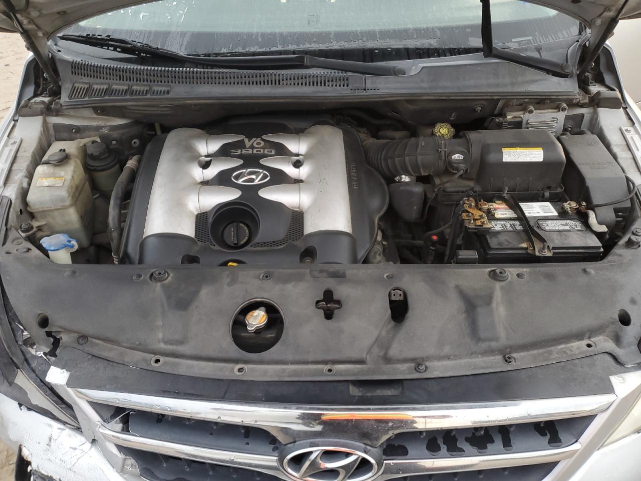 2007 Hyundai Entourage VIN KNDMC233076026857 Copart auction photo, front end / side damage thumbnail 12
