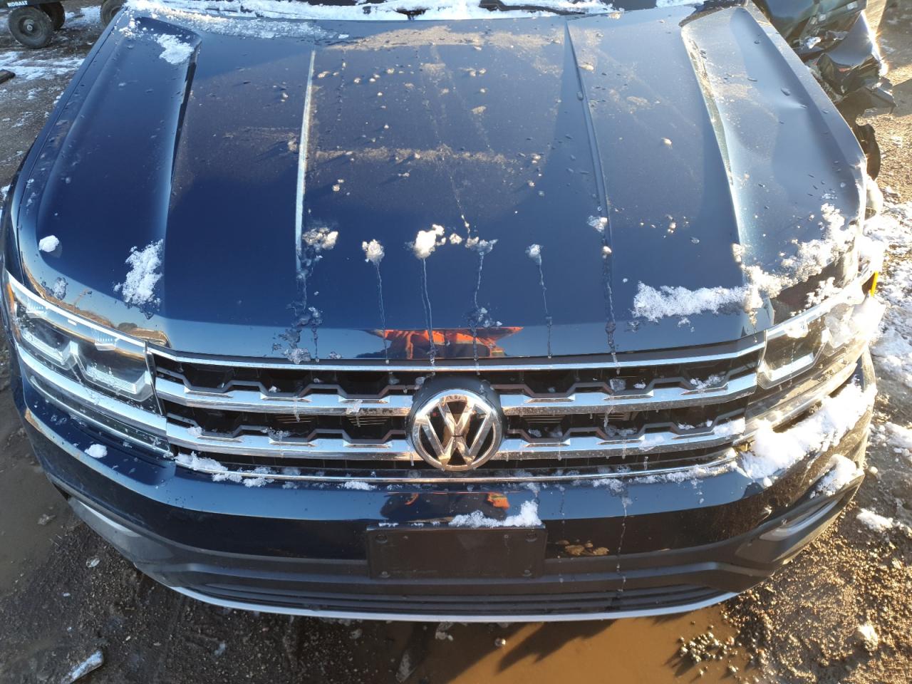 2019 Volkswagen Atlas VIN 1V2MR2CA6KC610198 Copart auction photo, front end / side damage thumbnail 14