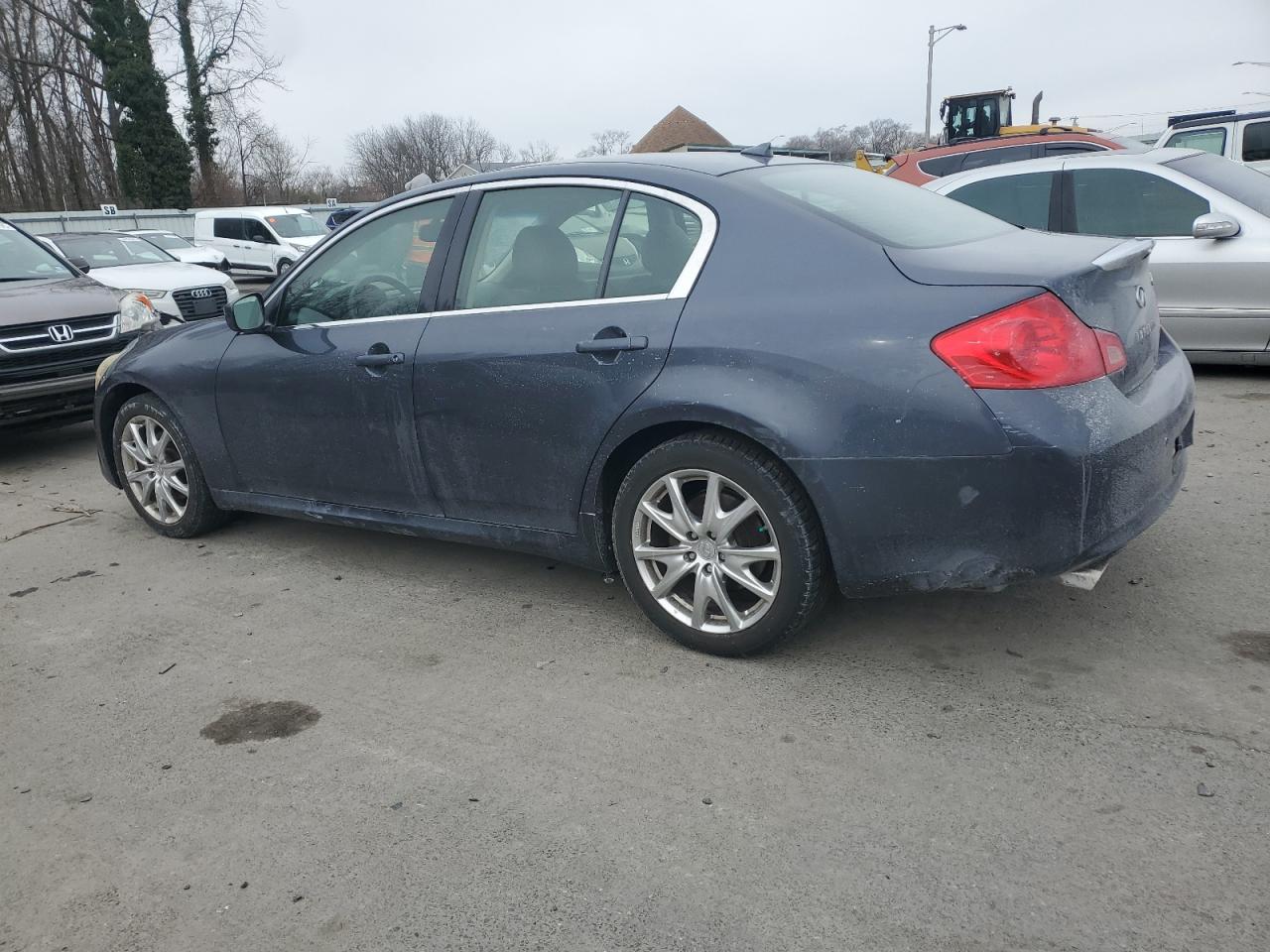 2012 Infiniti G VIN JN1CV6AR1CM970213 Copart auction photo, front end damage thumbnail 2