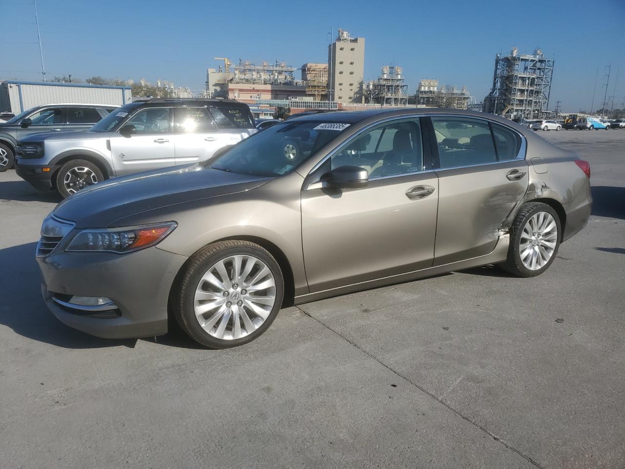 2015 Acura RLX VIN JH4KC1F52FC001004 - Copart auction photo