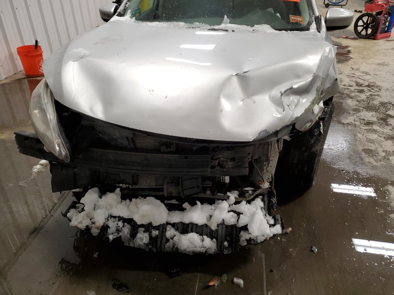 2014 Nissan Sentra VIN 3N1AB7AP9EY245351 Copart auction photo, front end / rear end damage thumbnail 12