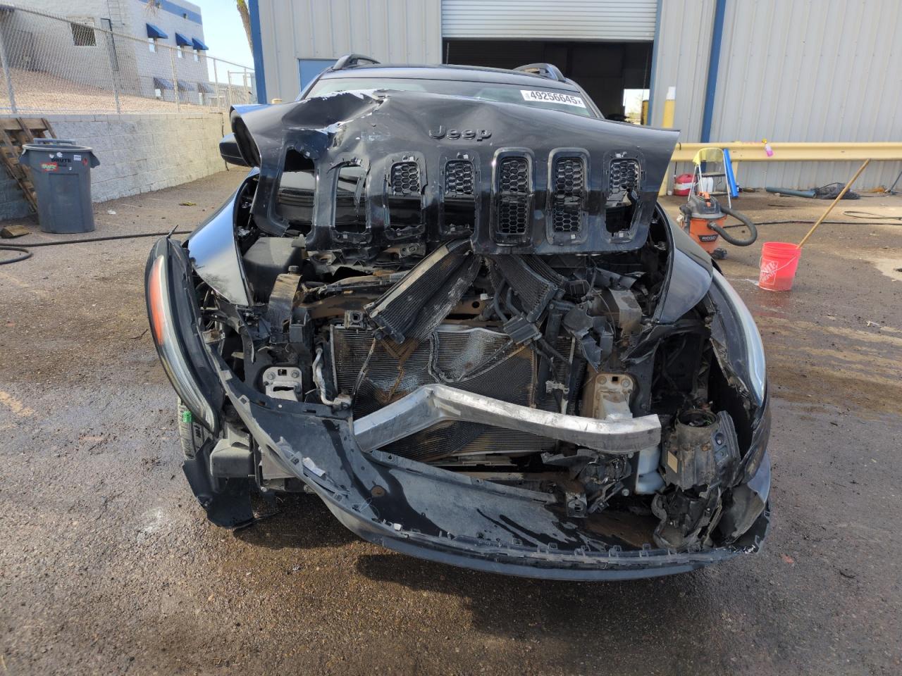 2016 Jeep Grand Cherokee VIN 1C4PJMAS9GW344548 Copart auction photo, front end damage thumbnail 5