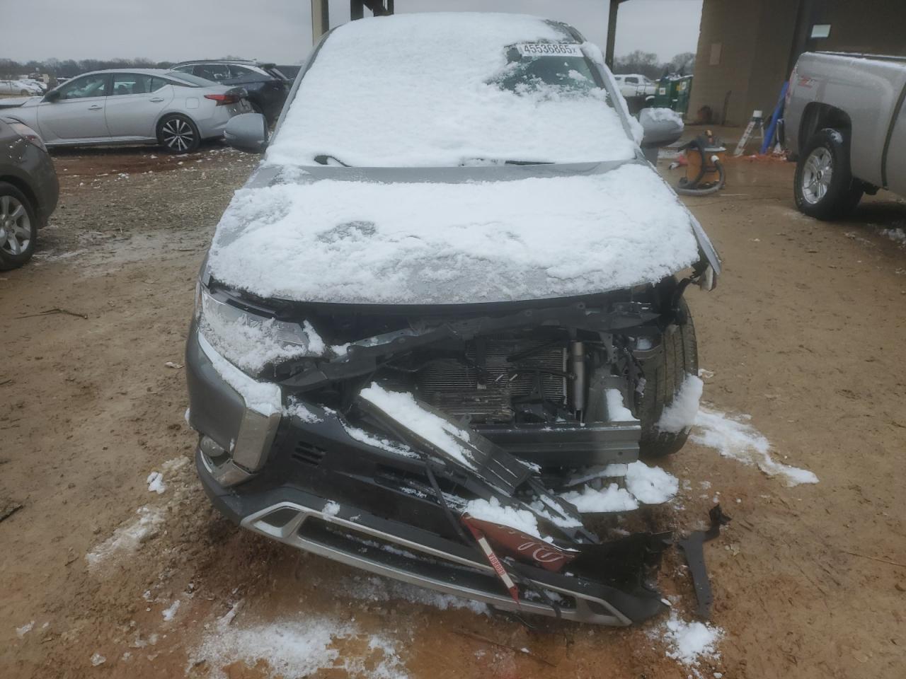 2019 Mitsubishi Outlander VIN JA4AD3A35KZ044748 Copart auction photo, front end damage thumbnail 5