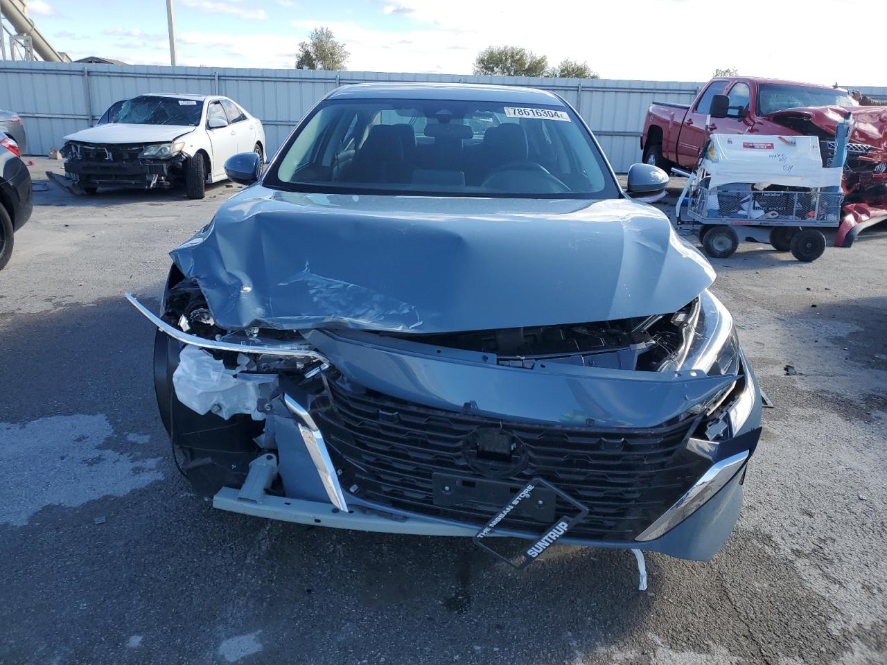 2024 Nissan Sentra VIN 3N1AB8CV4RY378252 Copart auction photo, front end damage thumbnail 5