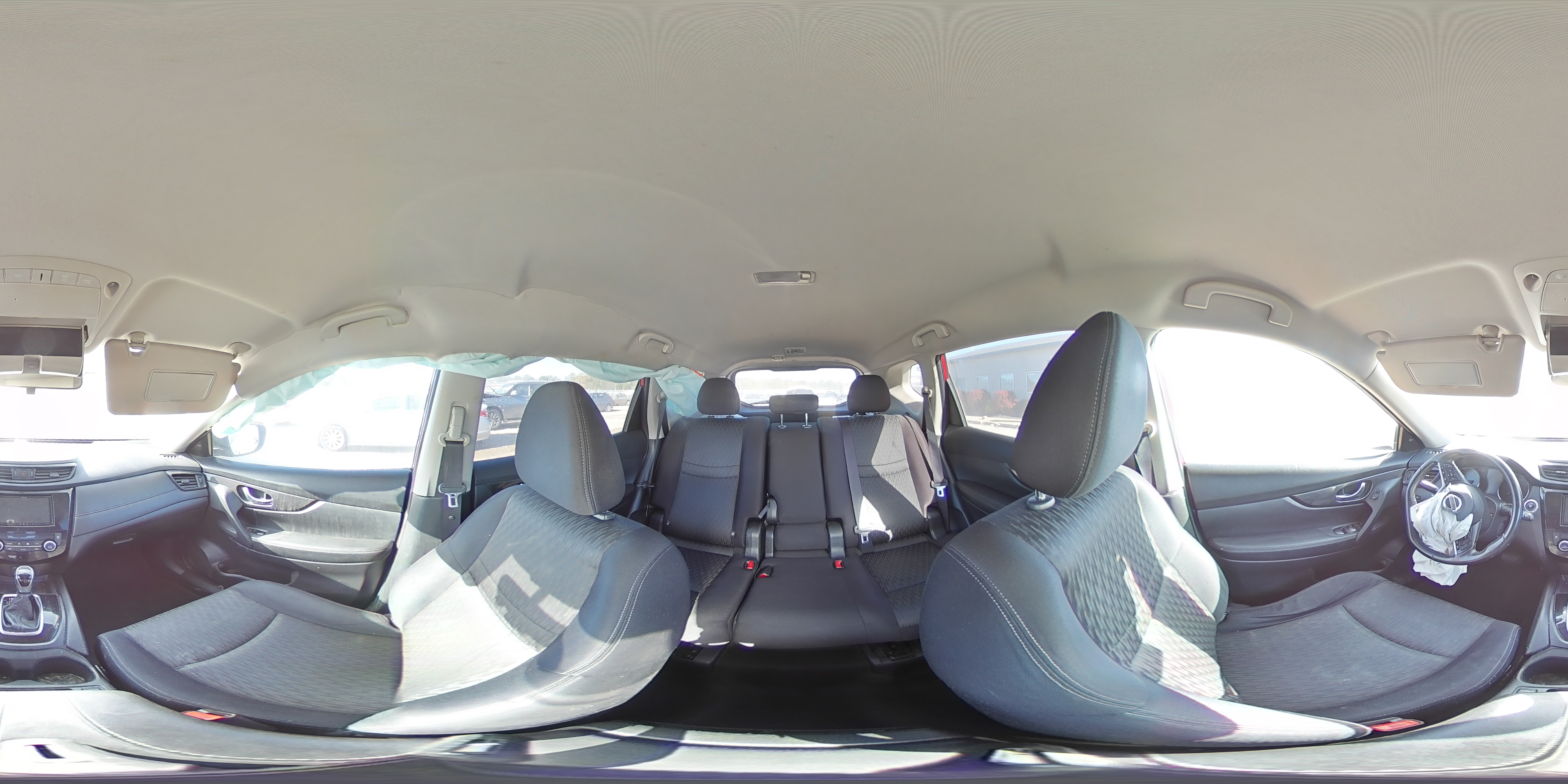 2017 Nissan Rogue VIN JN8AT2MV4HW270990 Copart auction photo, front end damage thumbnail 15