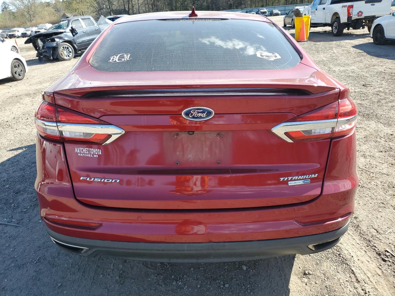 2019 Ford Fusion VIN 3FA6P0D9XKR220205 Copart auction photo, front end / minor dent/scratches damage thumbnail 6
