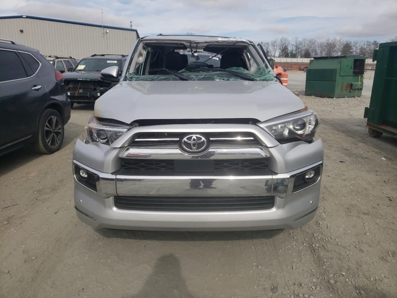 2021 Toyota 4Runner VIN JTEDU5JR6M5244028 Copart auction photo, all over damage thumbnail 5