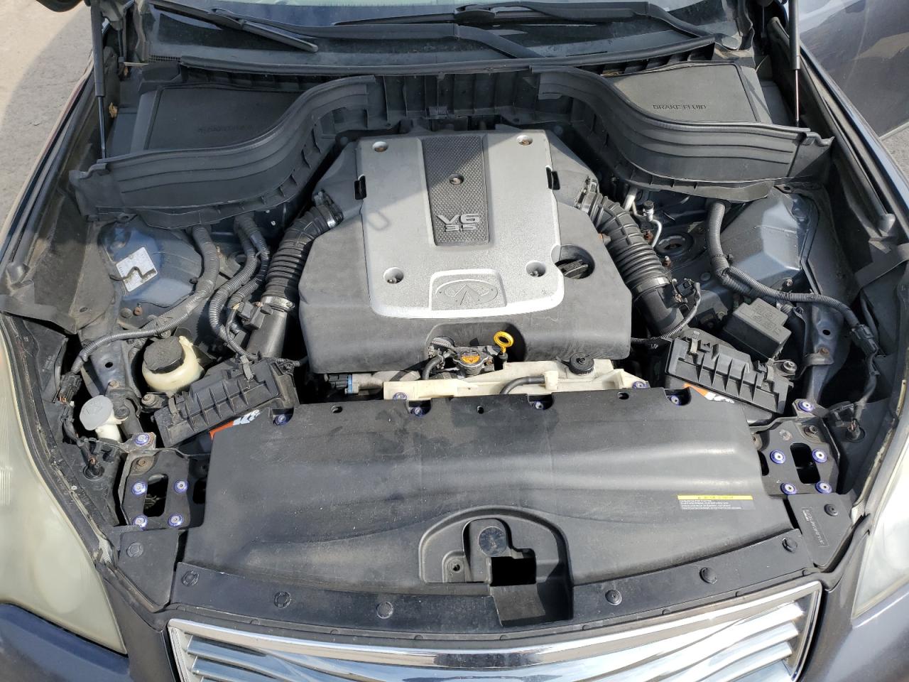 2010 Infiniti EX VIN JN1AJ0HR3AM750378 Copart auction photo, side / front end damage thumbnail 12