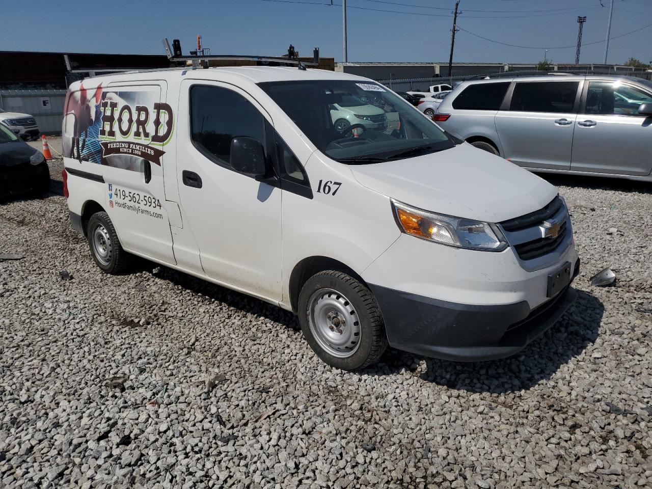 2015 Chevrolet Express VIN 3N63M0ZN4FK713899 Copart auction photo, front end damage thumbnail 4