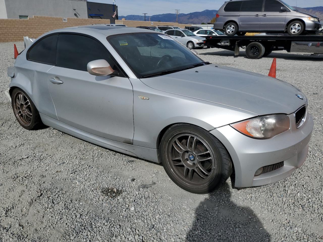 2011 BMW 1er VIN WBAUP7C53BVM54792 Copart auction photo, rear end damage thumbnail 4