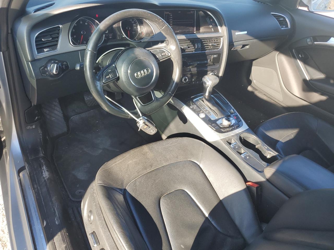 2013 Audi A5 VIN WAUJFAFH5DN004699 Copart auction photo, side / rear end damage thumbnail 8