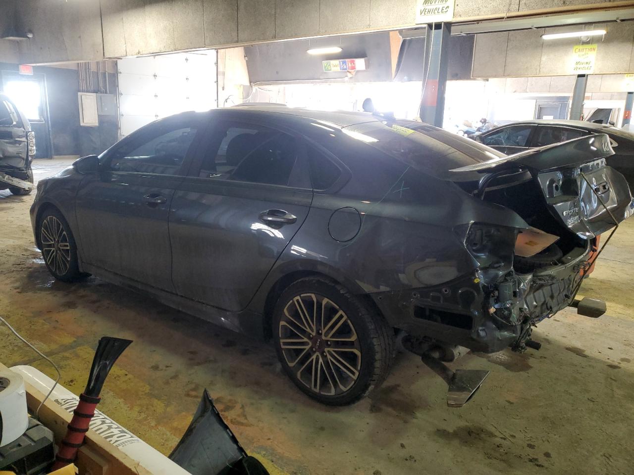 2023 KIA Forte VIN 3KPF44AC4PE597167 Copart auction photo, rear end / minor dent/scratches damage thumbnail 2