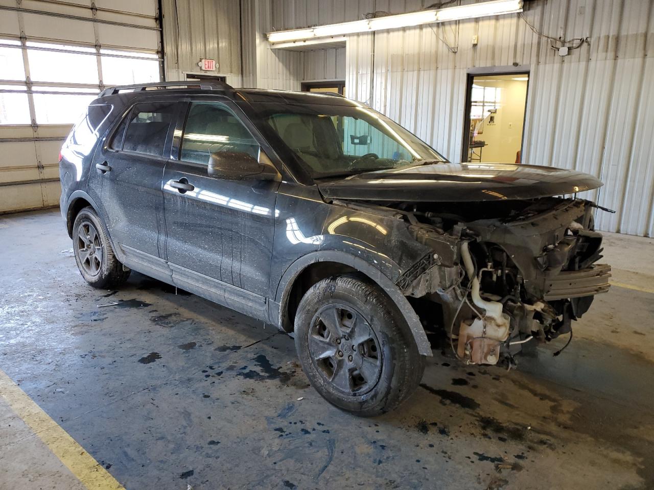 2014 Ford Explorer VIN 1FM5K7B87EGB16611 Copart auction photo, front end damage thumbnail 4