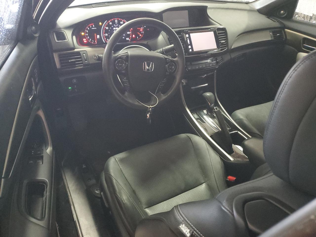 2017 Honda Accord VIN 1HGCT1B65HA000658 Copart auction photo, front end / side damage thumbnail 8