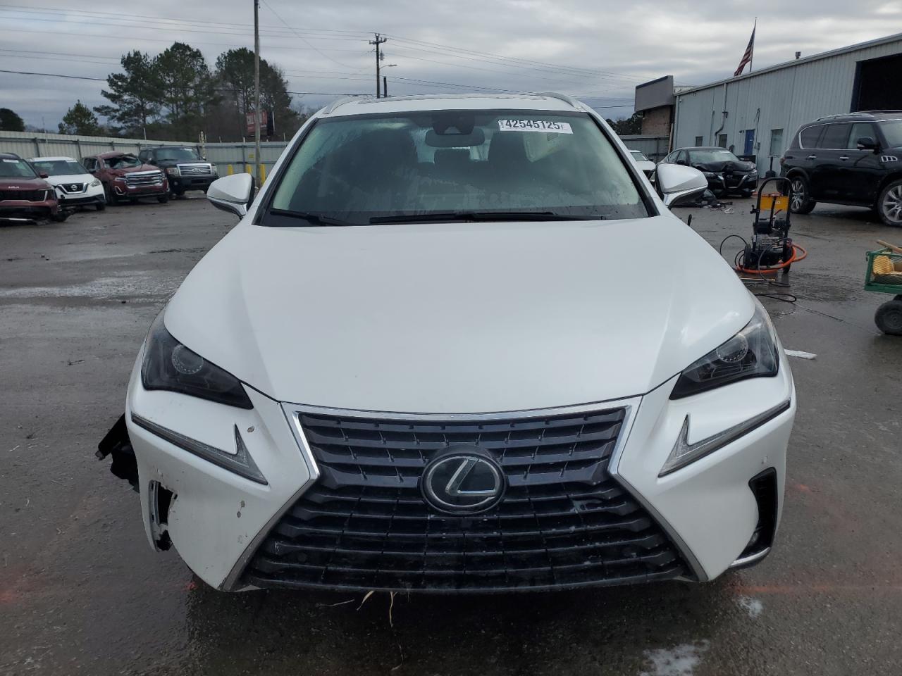 2020 Lexus NX VIN JTJGARBZ4L5005024 Copart auction photo, rear end / side damage thumbnail 5
