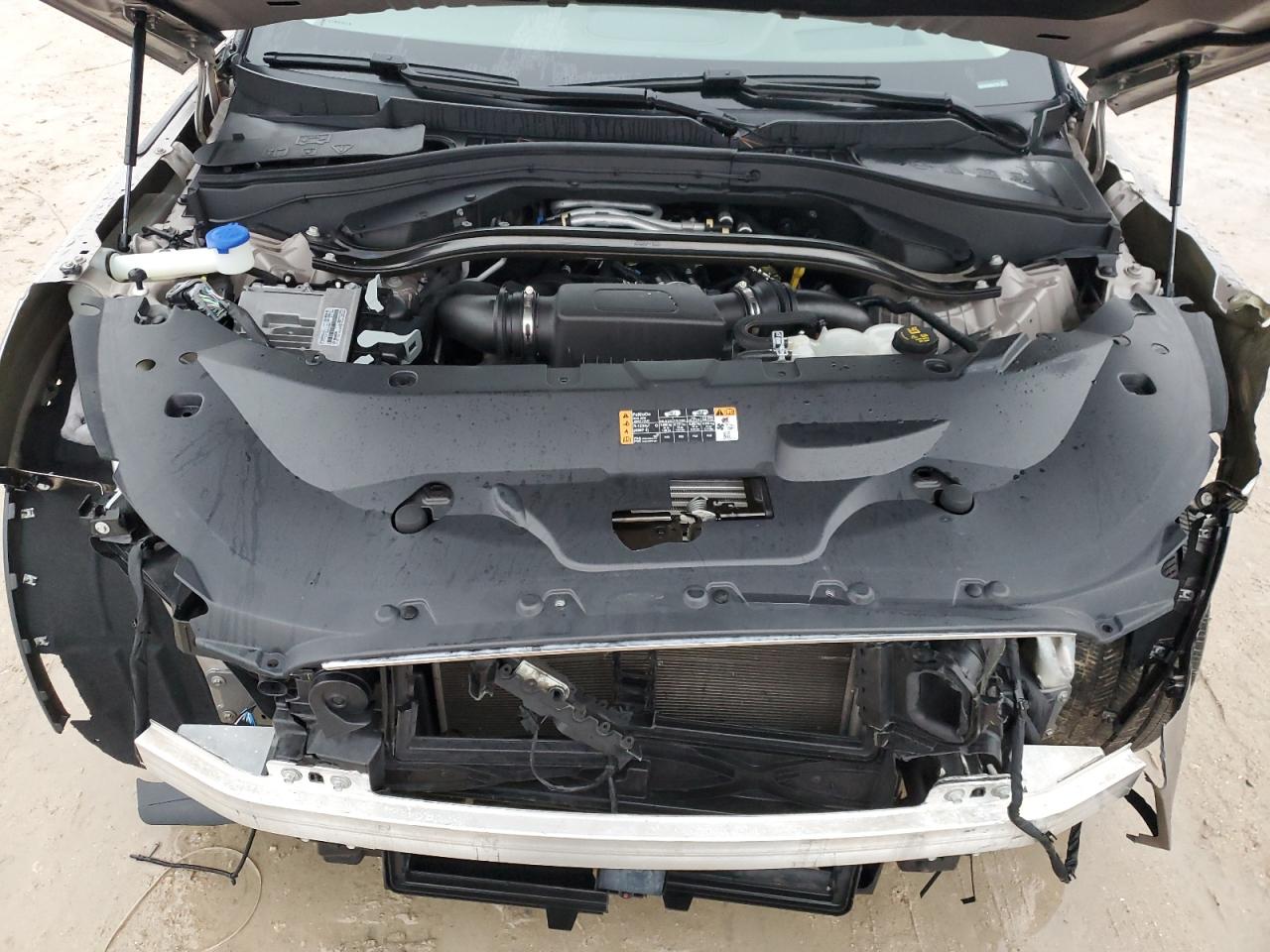 2021 Lincoln Aviator VIN 5LM5J7WC4MGL17718 Copart auction photo, front end / rear end damage thumbnail 12