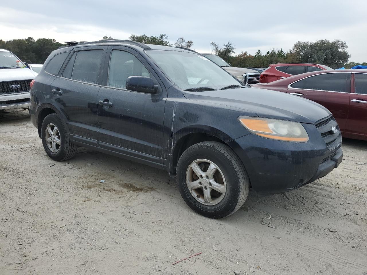 2008 Hyundai Santa Fe VIN 5NMSG73D88H180657 Copart auction photo, minor dent/scratches damage thumbnail 4