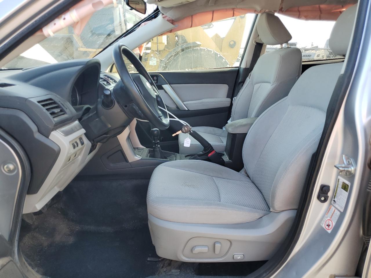 2014 Subaru Forester VIN JF2SJACC7EG400185 Copart auction photo, side / rear end damage thumbnail 7