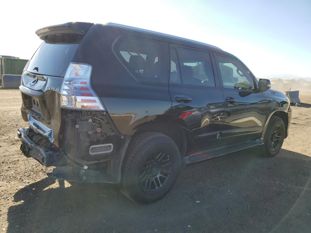 2014 Lexus GX VIN JTJBM7FX8E5069293 Copart auction photo, rear end damage thumbnail 3