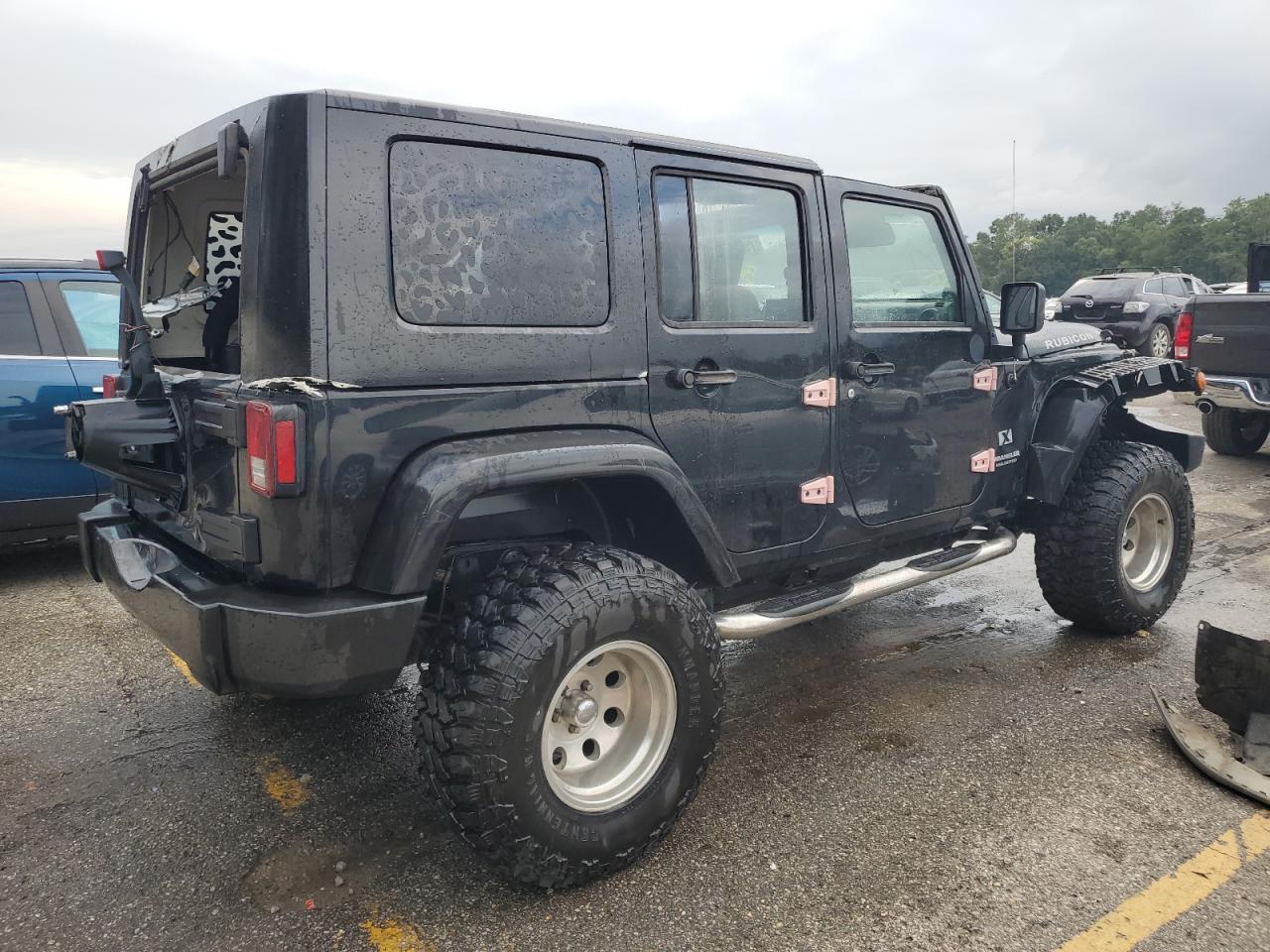 2009 Jeep Wrangler VIN 1J4GB39139L730545 Copart auction photo, front end damage thumbnail 3