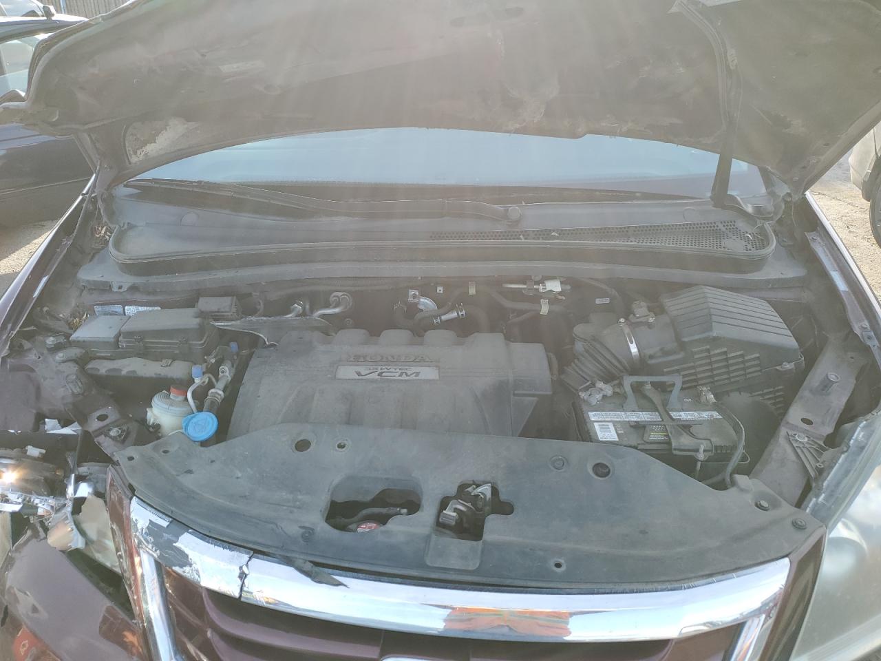 2010 Honda Odyssey VIN 5FNRL3H94AB071949 Copart auction photo, front end damage thumbnail 12