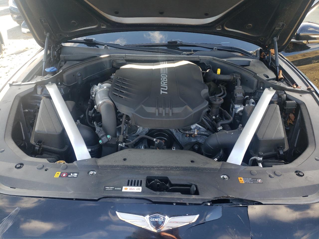 2020 Genesis G70 VIN KMTG34LE4LU049690 Copart auction photo, all over / minor dent/scratches damage thumbnail 11