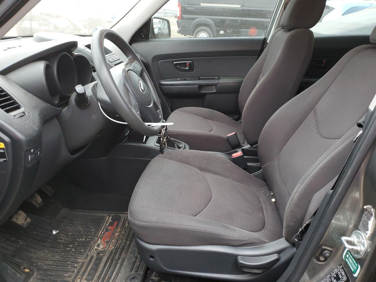 2013 KIA Soul VIN KNDJT2A56D7610421 Copart auction photo, side / undercarriage damage thumbnail 7