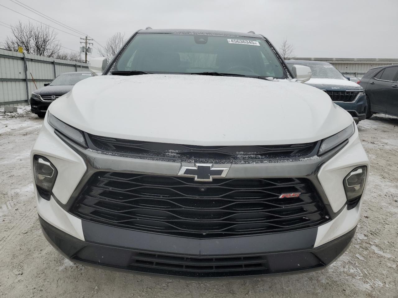 2023 Chevrolet Blazer VIN 3GNKBERS1PS233335 Copart auction photo, rear end damage thumbnail 5