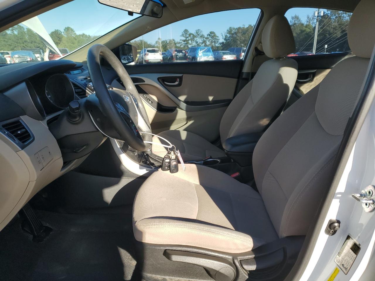 2016 Hyundai Elantra VIN 5NPDH4AE2GH686745 Copart auction photo, front end damage thumbnail 7