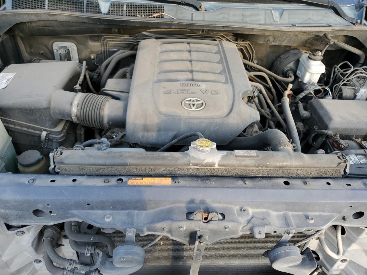 2012 Toyota Tundra VIN 5TFDM5F13CX039552 Copart auction photo, side damage thumbnail 11