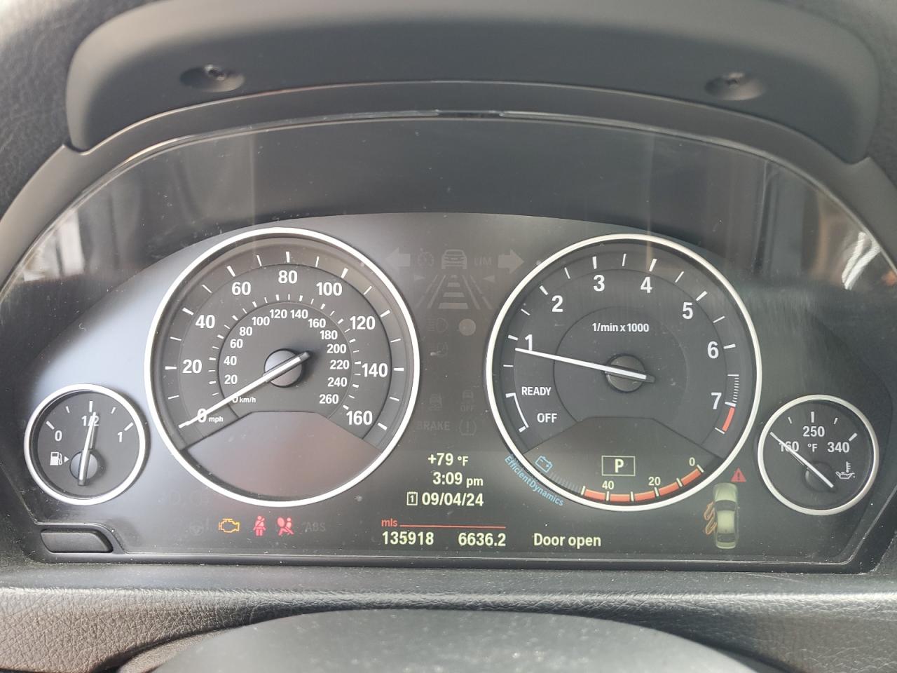 2013 BMW 3er VIN WBA3B5C50DF597890 Copart auction photo, front end damage thumbnail 9